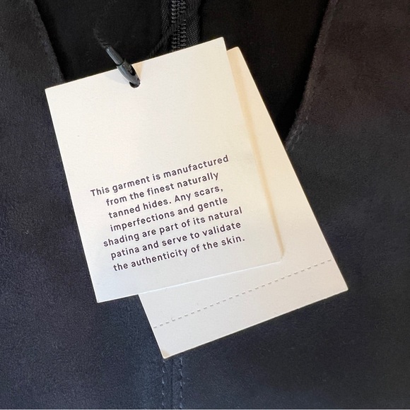 Vince Suede Navy Sheath Dress Size 8 NEW NWT $845 - Picture 7 of 8